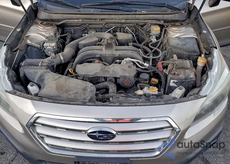 2015 Subaru Outback 2.5I Premium из США, поврежденный, VIN 4S4BSACC5F3349866